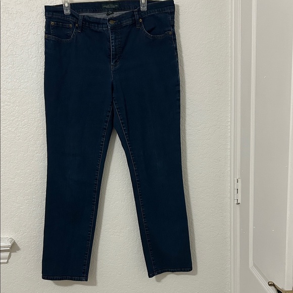 Lauren Ralph Lauren Denim - Lauren Ralph Lauren Navy Straight Leg Jeans
